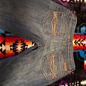 Cowgirl tuff orange dont fence me in